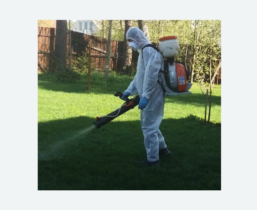 Обработка территории от клещей в Богородицке