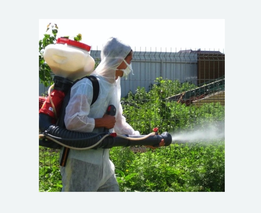 Акарицидная обработка территории в Богородицке